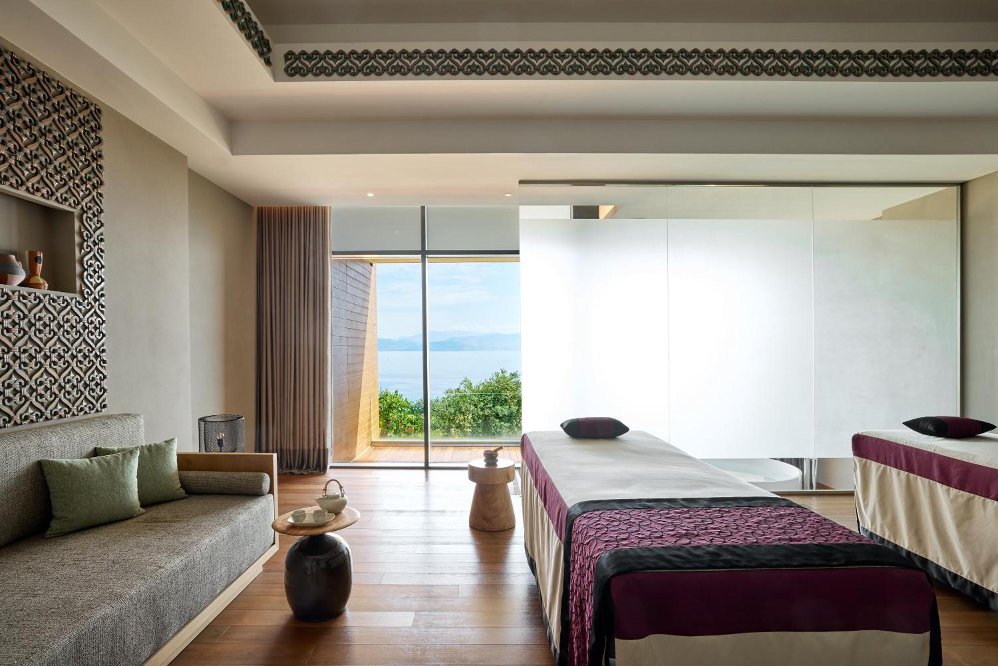 Angsana Corfu Resort & Spa Benitses  Buitenkant foto Spa at the hotel